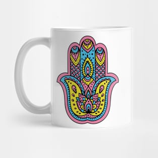 Hippie Love Hamsa (5) Mug